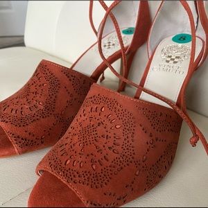 Vince Camuto suede heels size 8.5
